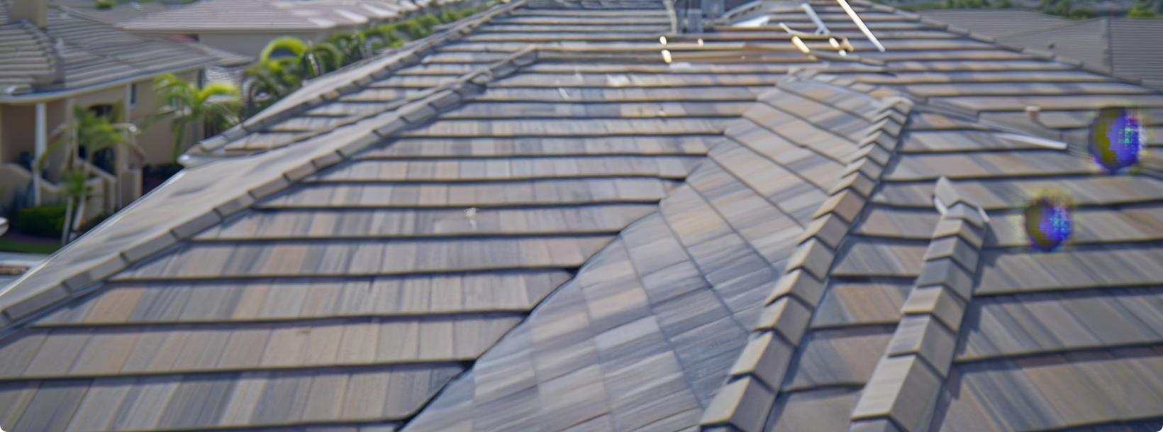 Drone Pilot inspecting Roof