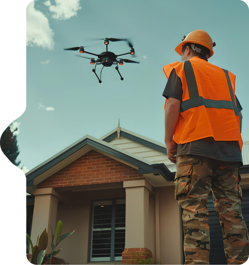 Inspecting Home with Drone